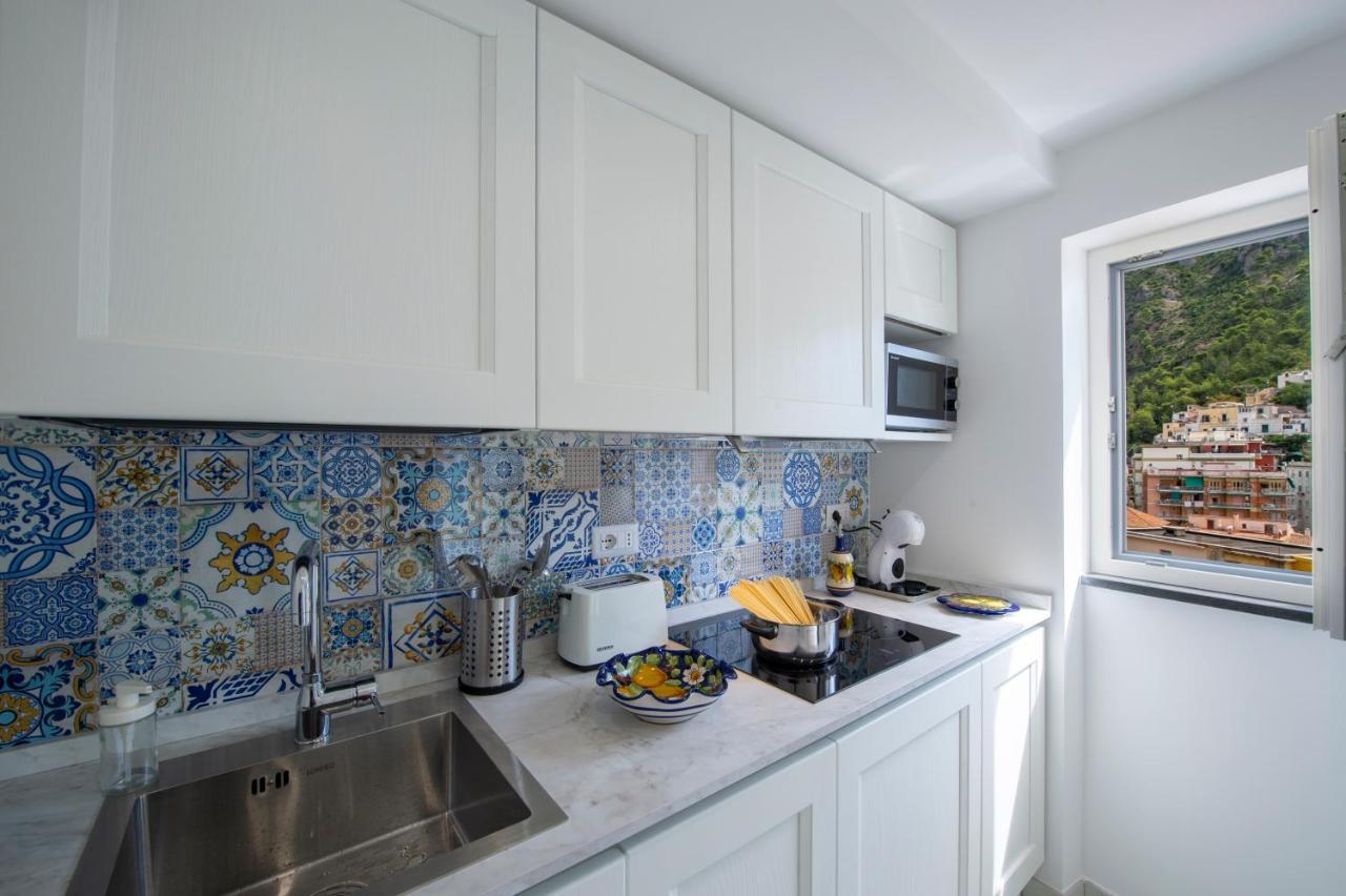 Casa Donna Linda Lägenhet Maiori Exteriör bild